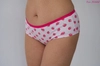 COTTON Hipster Panties Truskawki