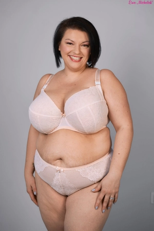 Bra semi-soft peach pink FB-PL Arabeska