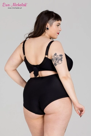 Biustonosz półmiękki czarny FB Biustonosz do Kostiumu Czarna Mamba
