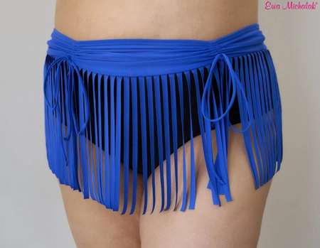 Blue with black high waist to the briefs Charleston