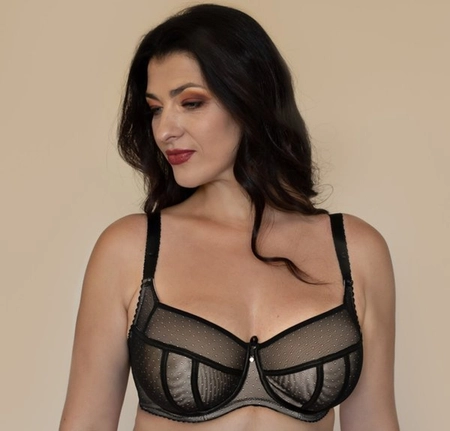 Bra semi-soft black SF Luna