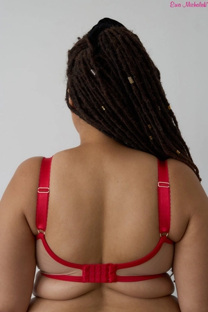 Bra semi-soft red FB-PL Walentyna