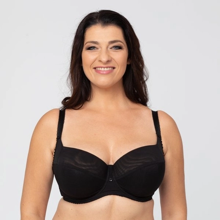 Bra semi-soft black SF Czarny Mat