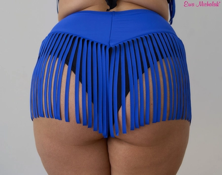 Blue with black high waist to the briefs Charleston